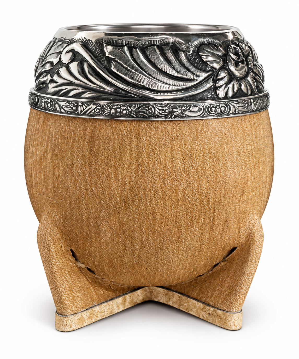 Foto de Mate Torpedo Plata Cincelado Premium