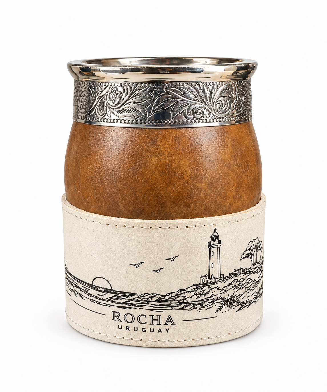 Foto de Mate Criollo Vaqueta Personalizada Rocha