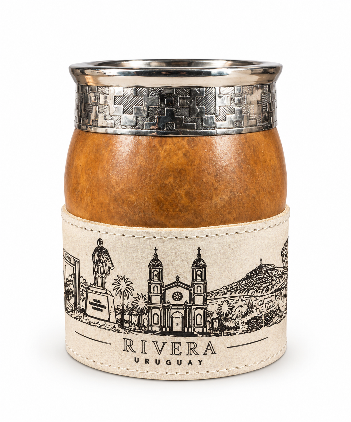 Foto de Mate Criollo Vaqueta Personalizada Rivera
