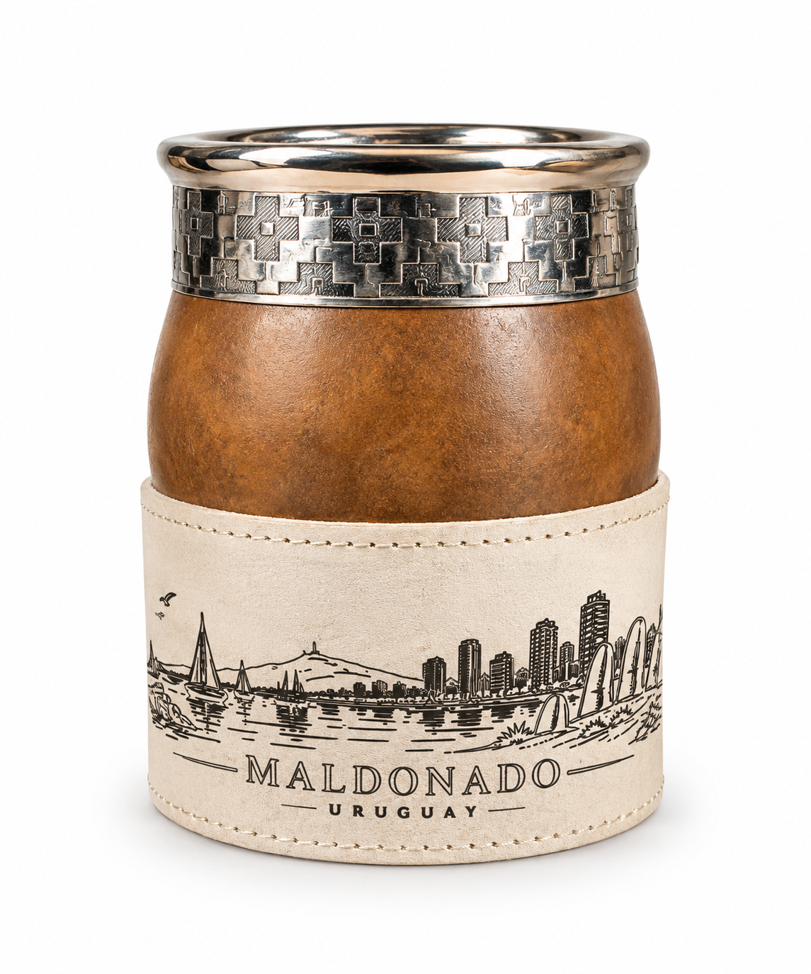 Foto de Mate Criollo Vaqueta Personalizada Maldonado