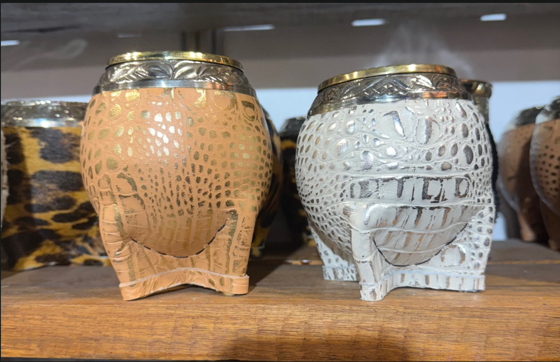Foto de Torpedo · Alpaca y Bronce Croco/Pelos